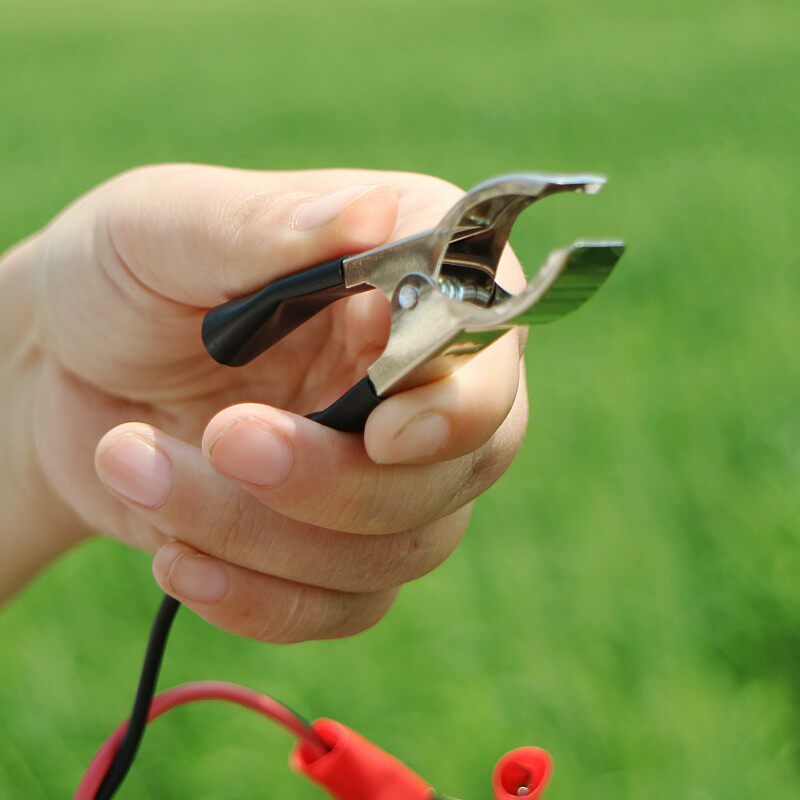 电瓶夹子连接线汽车导线纯铜加厚强力充电电线电瓶搭火线