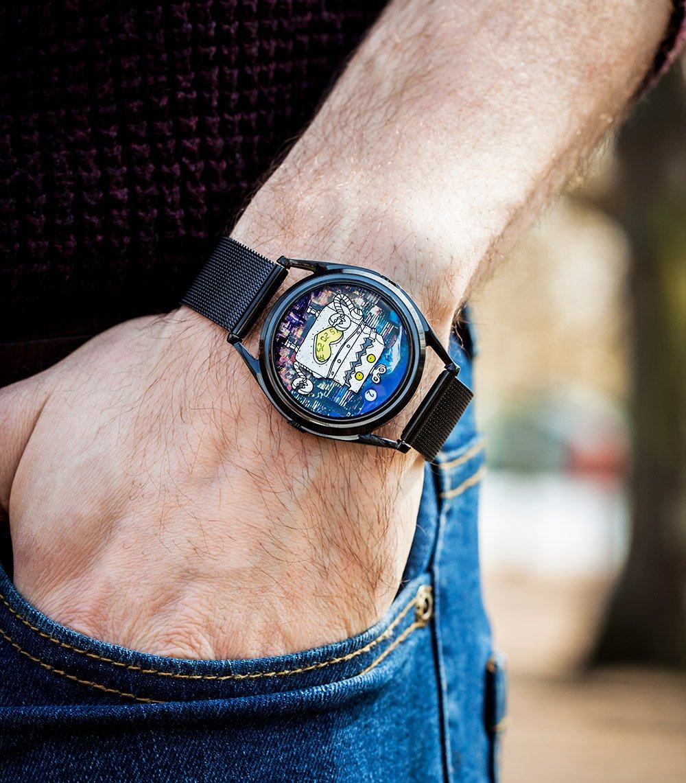 mrjoneswatches琼斯先生限量robottoshi创意机器人男女自动自动机欧美