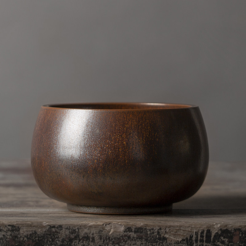 珐琅彩茶钵水盂茶洗笔洗陶瓷茶渣缸家用渣斗大号景德镇水洗建水