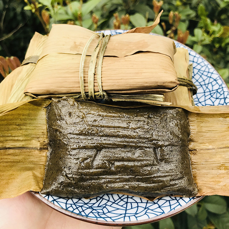 粑粑三月粑甜藤蒿清明泼水糯米贵州云南湖南年糕