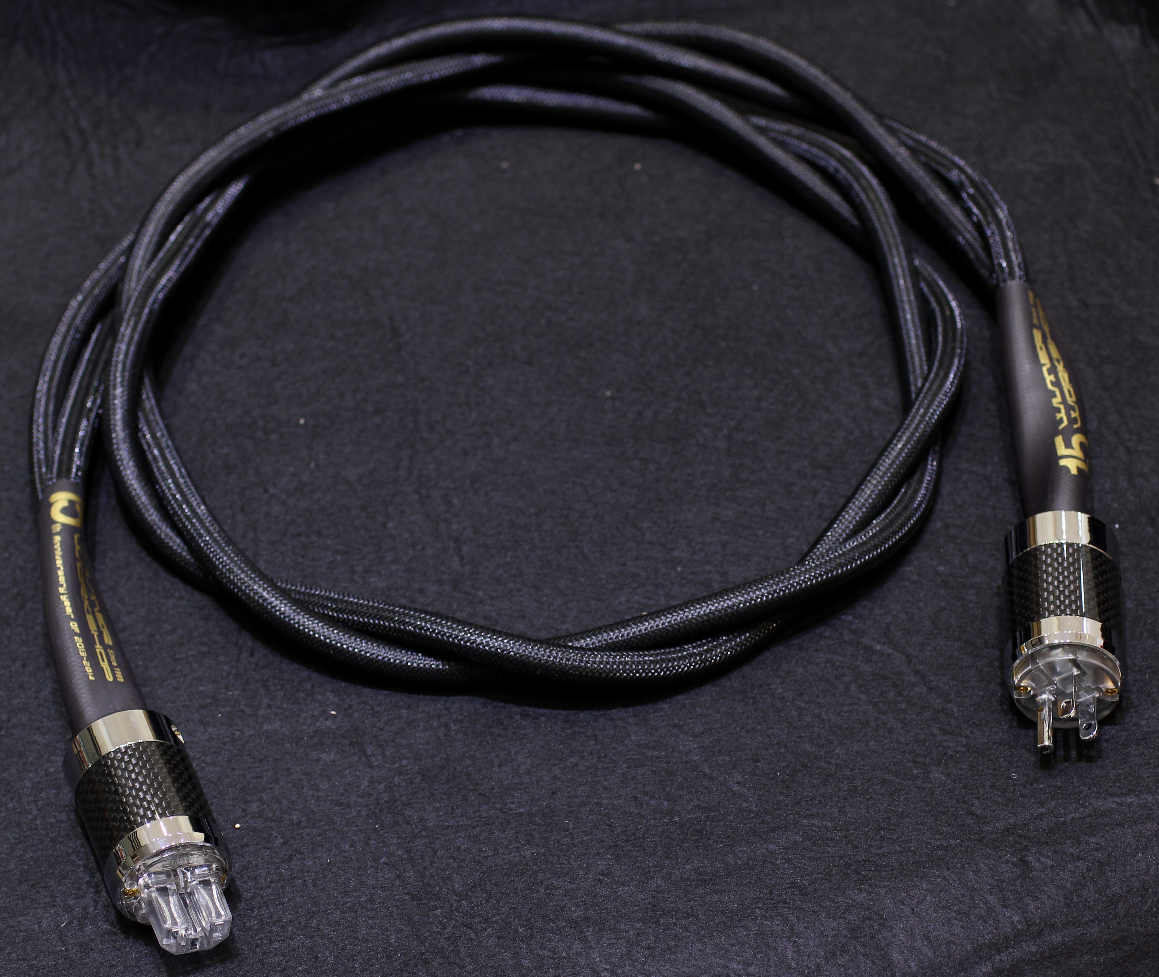 联盟音响旗舰霸王发烧音响电源线功放放后美标插头线材