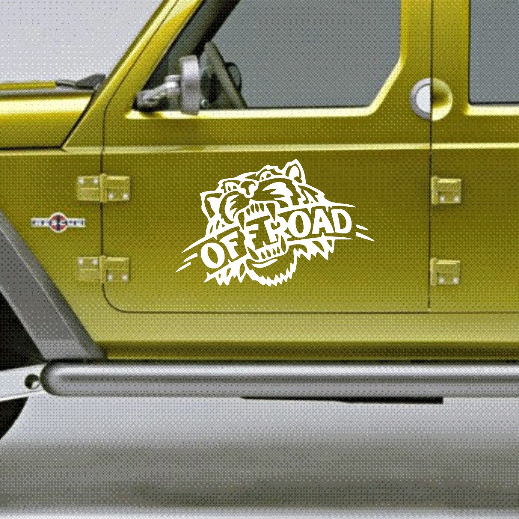 offroad越野个性创意车贴汽车侧门防水防晒遮伤汽车装饰贴