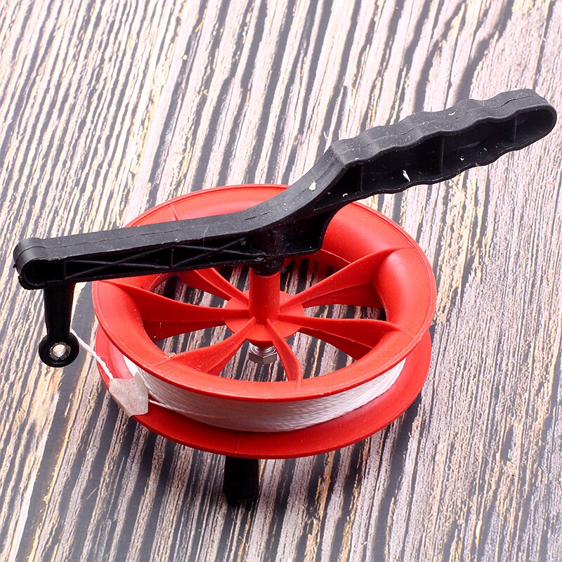 风筝线轮轮线中号红线放飞绕线绕线轮50米线绕线板