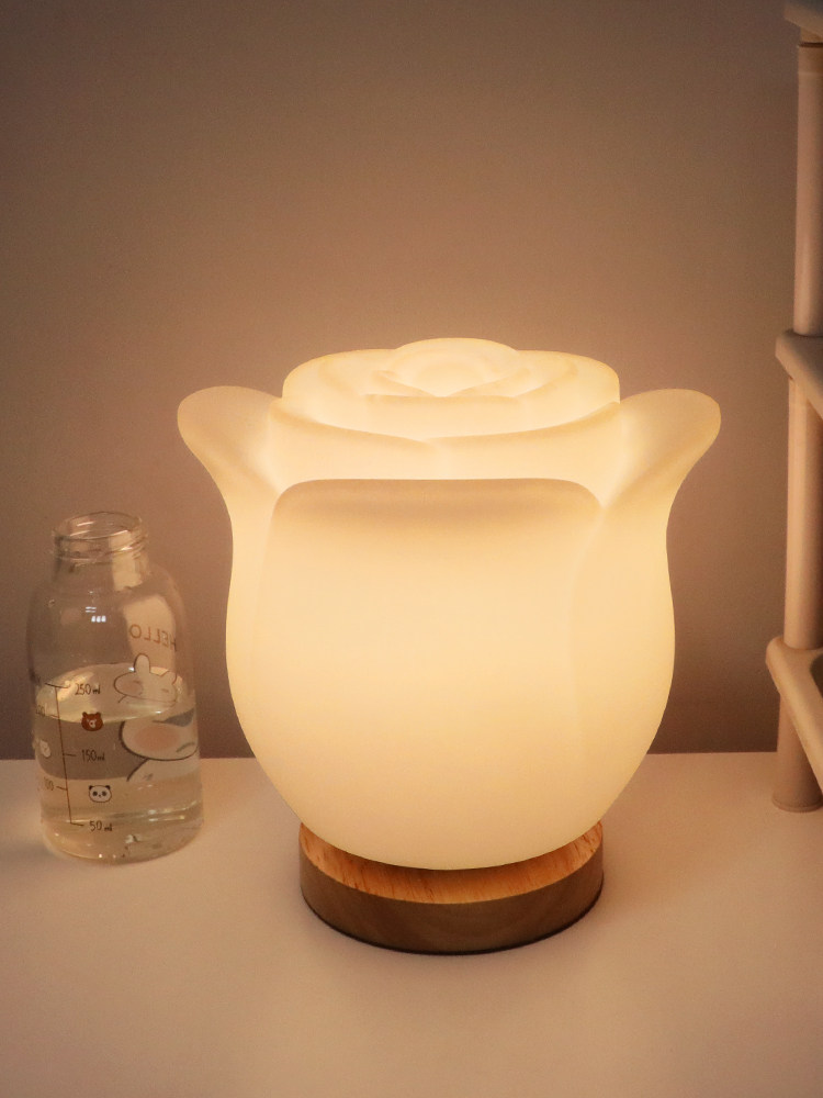 玫瑰花灯情趣调情气氛小夜灯插电浪漫梦幻少女心ins卧室床头台灯