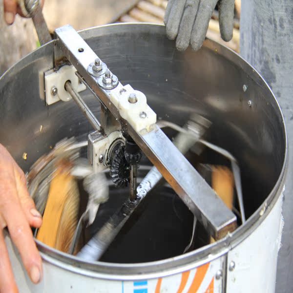 摇蜜机不锈钢加厚包邮蜂蜜分离机甩蜜打糖蜂蜜桶养蜜蜂工具专用