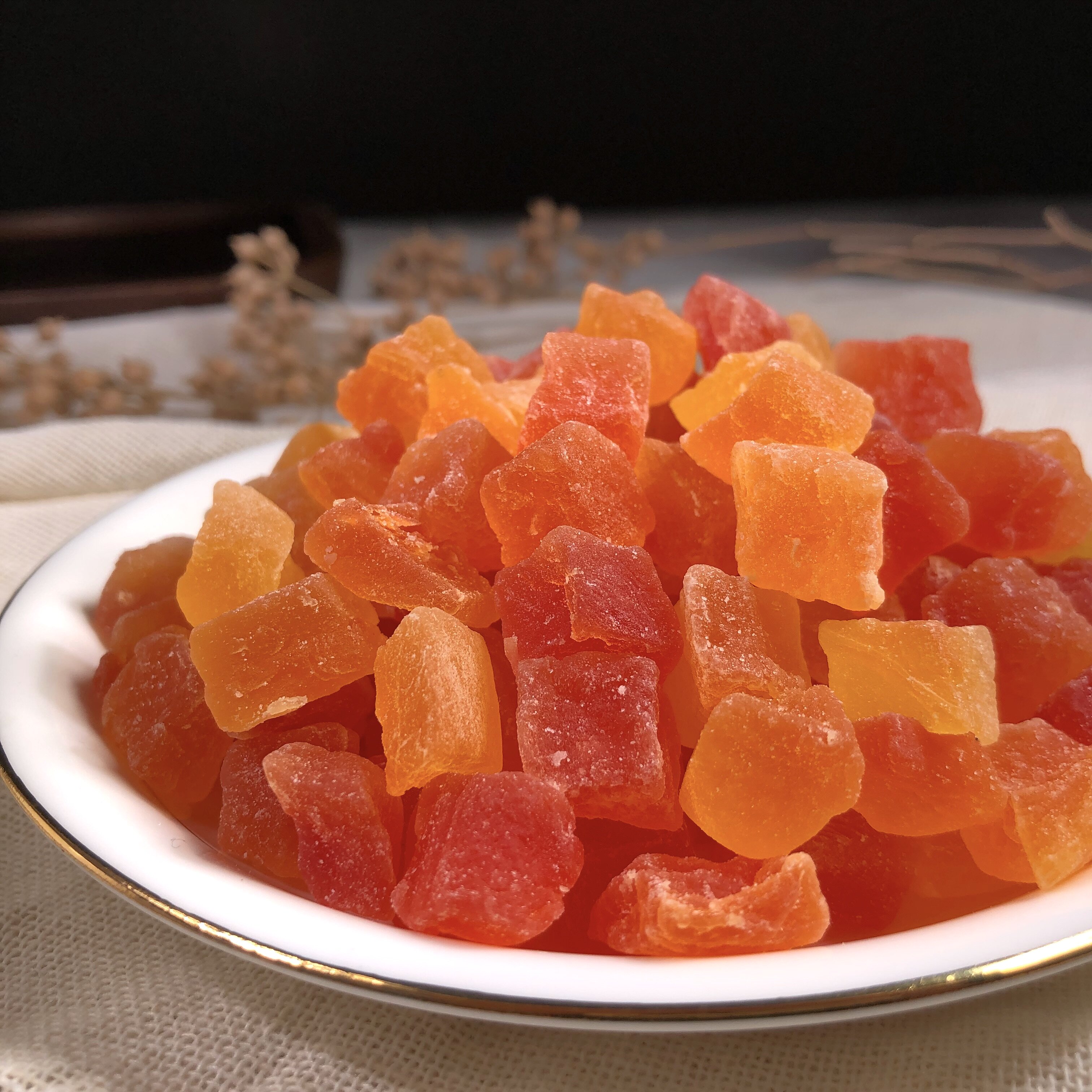 泰国木瓜瓜丁500g冷饮酸奶配料水果燕麦麦花其它原料