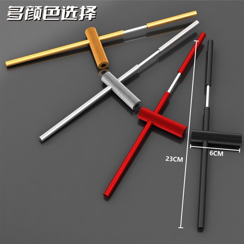 竹筒竹管连发加长噼啪铝合金子弹霹雳枪儿童年软弹枪