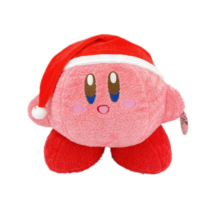 日本正品kirby星之卡比圣诞节公仔毛绒玩具玩偶娃娃毛绒布艺类玩具
