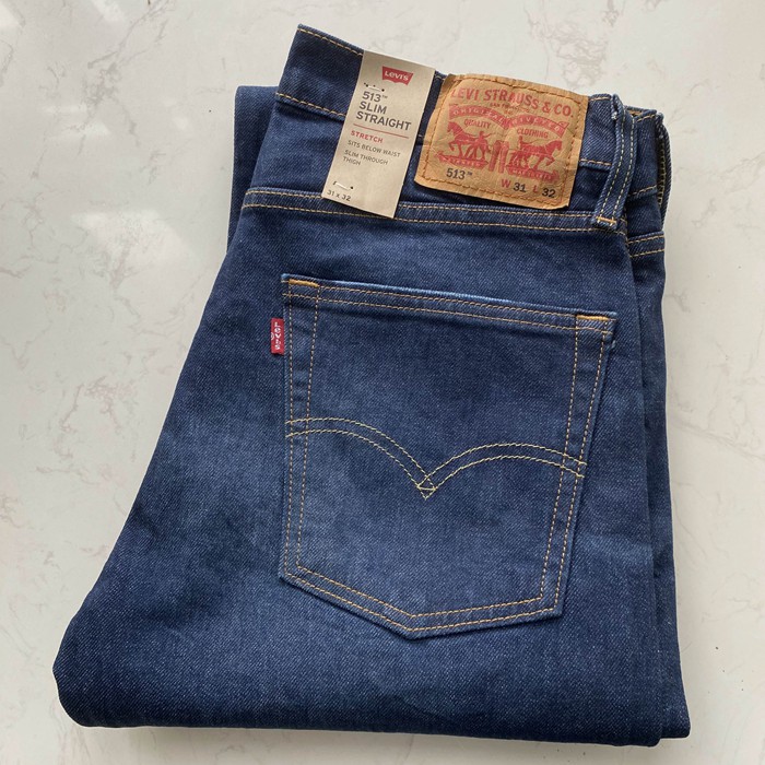 美国正品  Levis 李维斯男士513 经典修身直筒牛仔裤  现货
