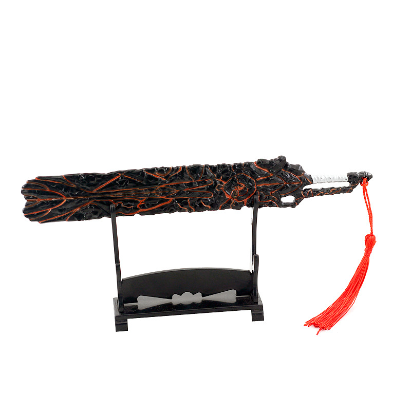 斗破苍穹动漫周边萧炎玄重尺三年之约武器模型金属游戏实物周边