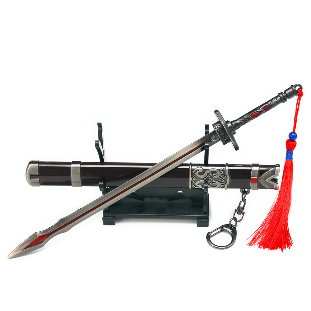 传书自救指南洛冰河心魔剑合金兵器模型摆件游戏