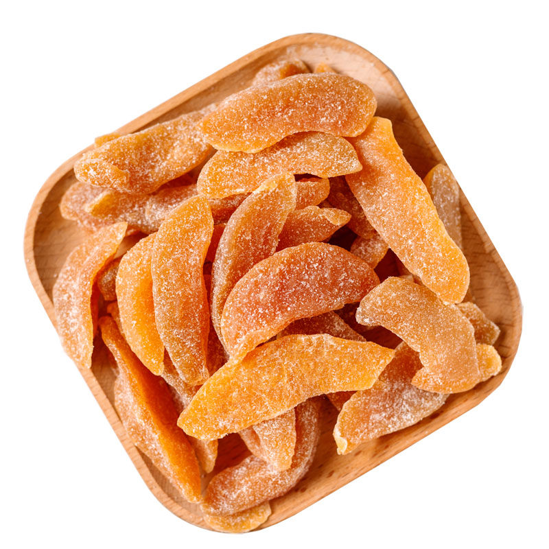 黄桃干 水蜜桃干500克包邮桃肉桃干桃脯桃条水果干休闲零食果脯