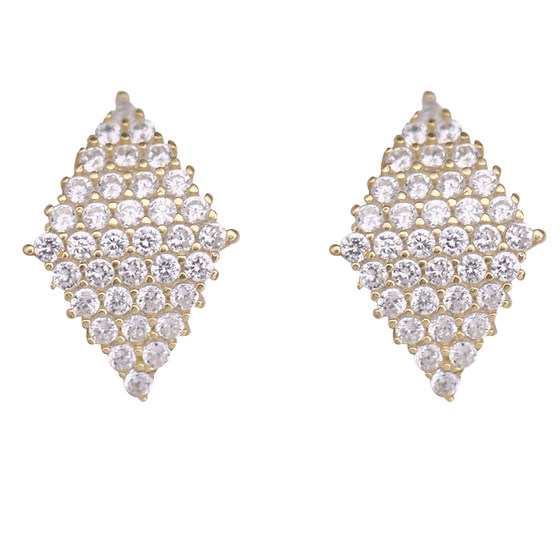 Little Z Youpin Tong 925 Sterling Silver Diamond Diamond Earrings Korean Tempered Daily Advanced Earrier Gifts Little Z Youpin Tong 925 Sterling Silver Diamond Diamond Earrings Korean Tempered Daily Advanced Earrier Gifts