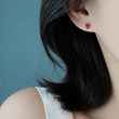 Little Z Youpin 925 Silver Strawberry Fruit Earrings Simple Small and Cute Sleeping No need to pick earrings new Little Z Youpin 925 Silver Strawberry Fruit Earrings Simple Small and Cute Sleeping No need to pick earrings new