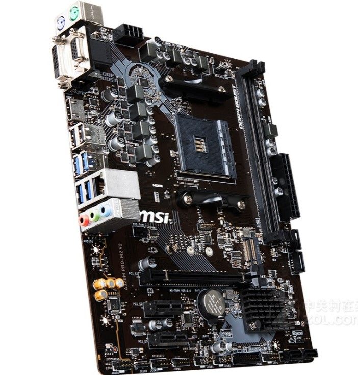 冲新微星a320mprom2主板am4a320provdplus主板