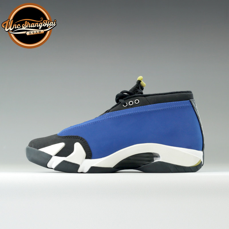北卡大学airjordanlowlaneyaj14兰尼低帮807511-405篮球鞋