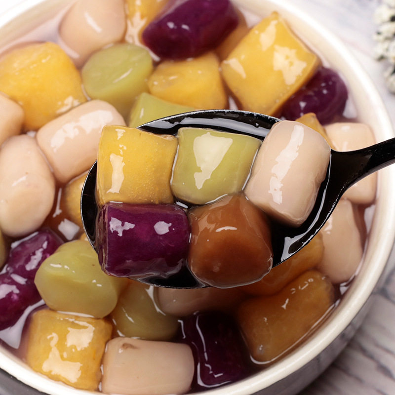 芋圆甜品包邮四果汤配料 芋圆成品 芋圆混合口味 芋丸芋圆手工