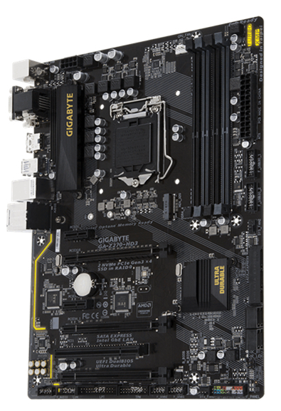 库存全新gigabyte技嘉z270hd3台式机1151电脑主板支持主板