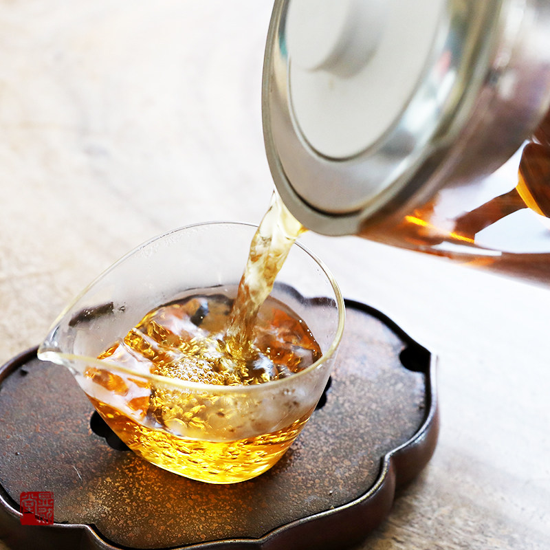 茶壶显然定制煮茶自动蒸汽茶蒸茶器办公室玻璃电茶炉