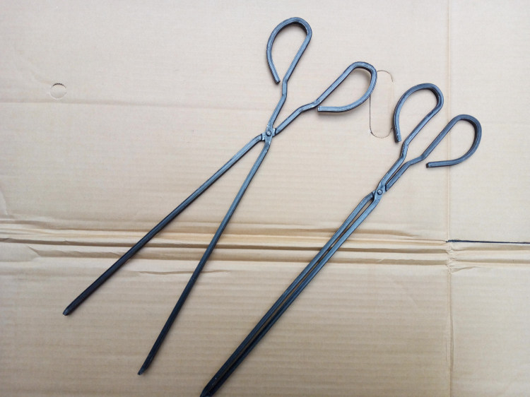 烧烤钳子配件烧鸭炉用钳夹碳火夹子厨房专用烧烤夹