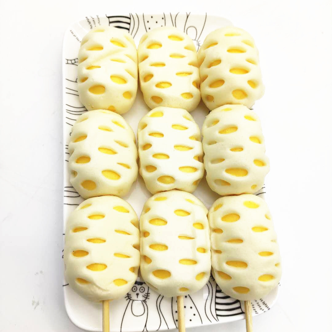 网红酸奶包串油炸烧烤食材半成品奶香馒头小吃包点