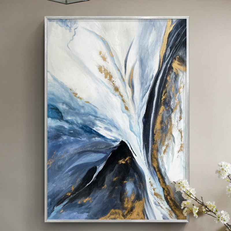 油画大芬村挂画成品手绘极简玄幻装饰画现代简约轻奢油画