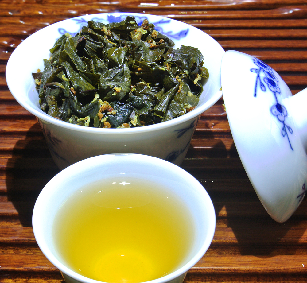 台湾桂花乌龙茶原装进口花香香型高山茶山茶冷泡清香台湾高山茶