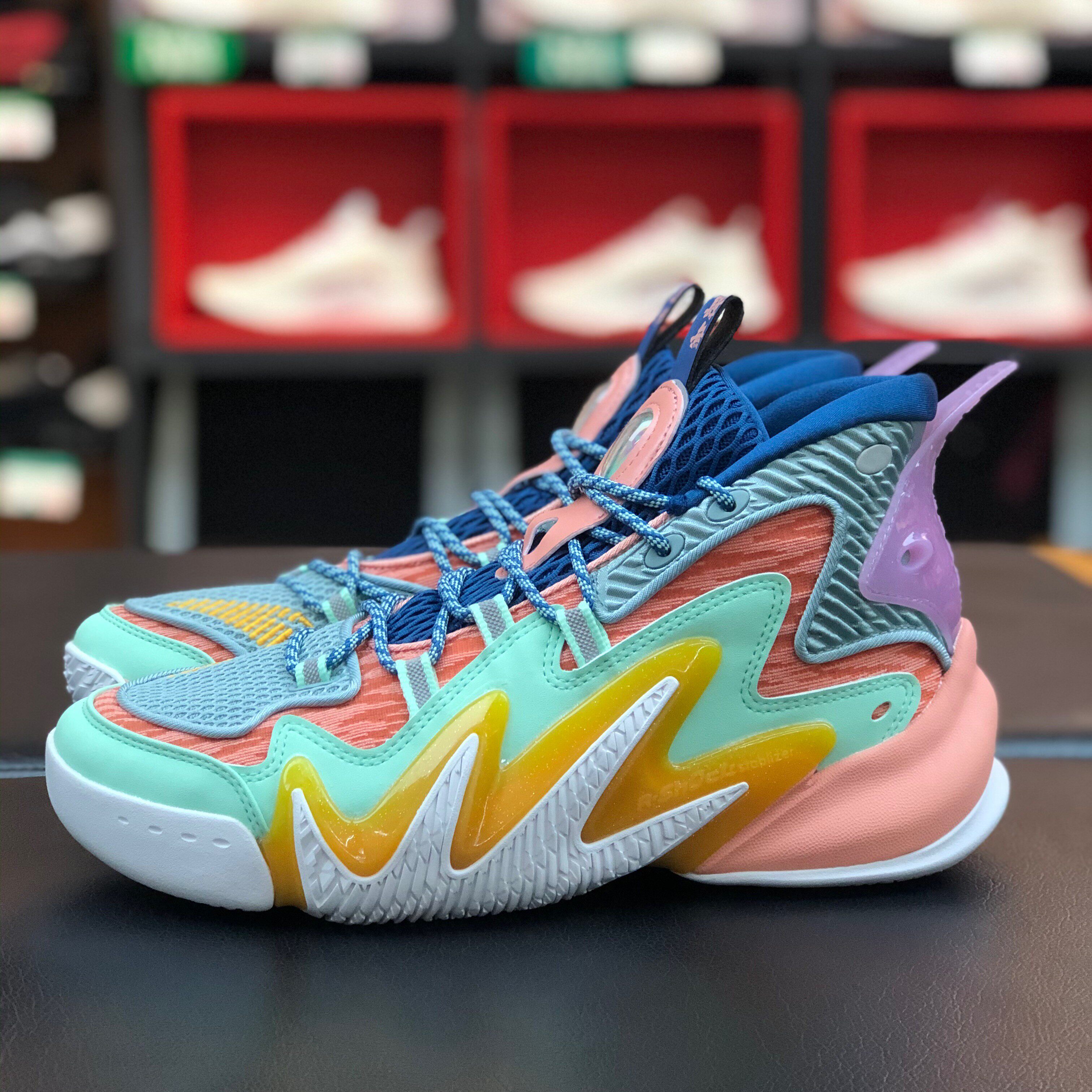 安踏2021耐磨高帮kt汤普森新款秋季球鞋篮球篮球鞋