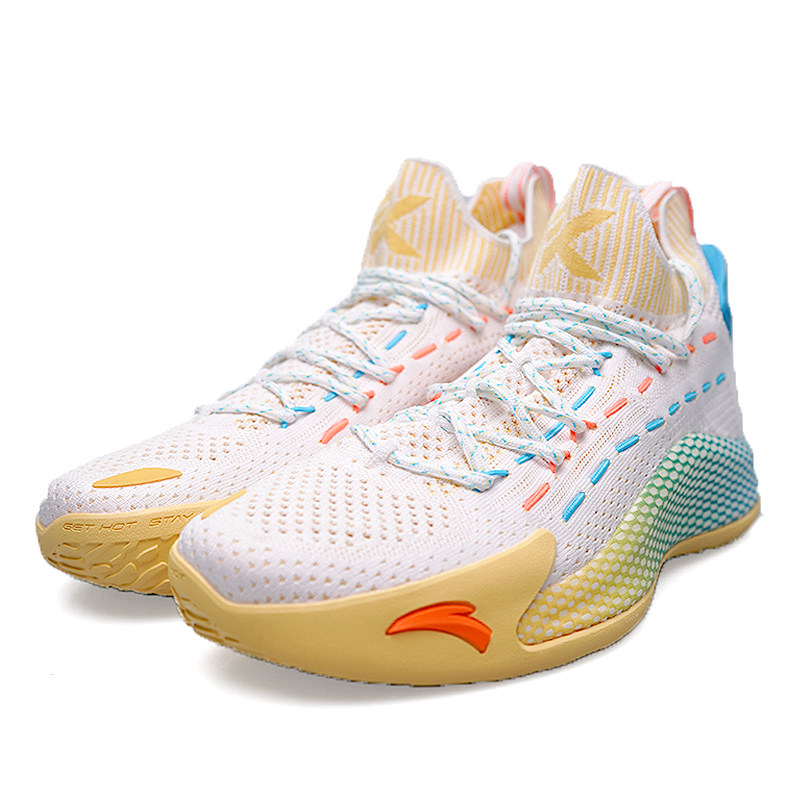 安踏kt6篮球球鞋2021秋季新款火烈鸟低帮low篮球鞋