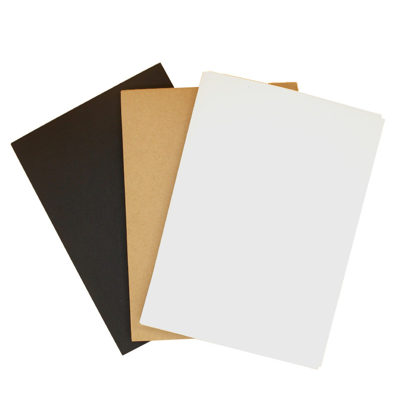 卡纸350克白卡纸牛皮a4双面空白手绘画画手工卡纸