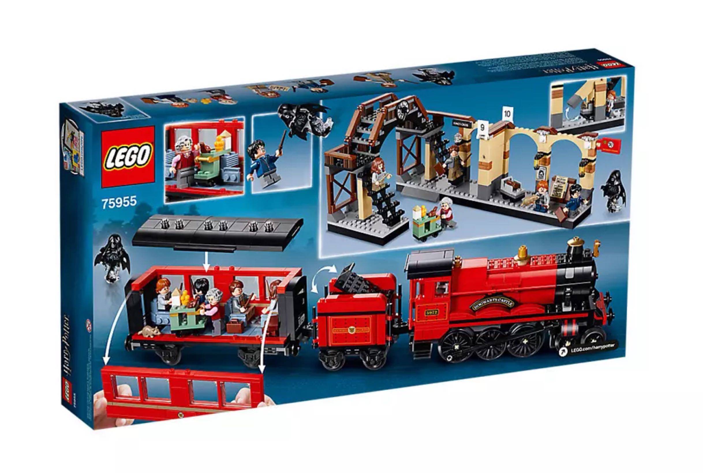 lego75955正品乐高拼装积木玩具哈利波特霍格沃茨特快塑料积木