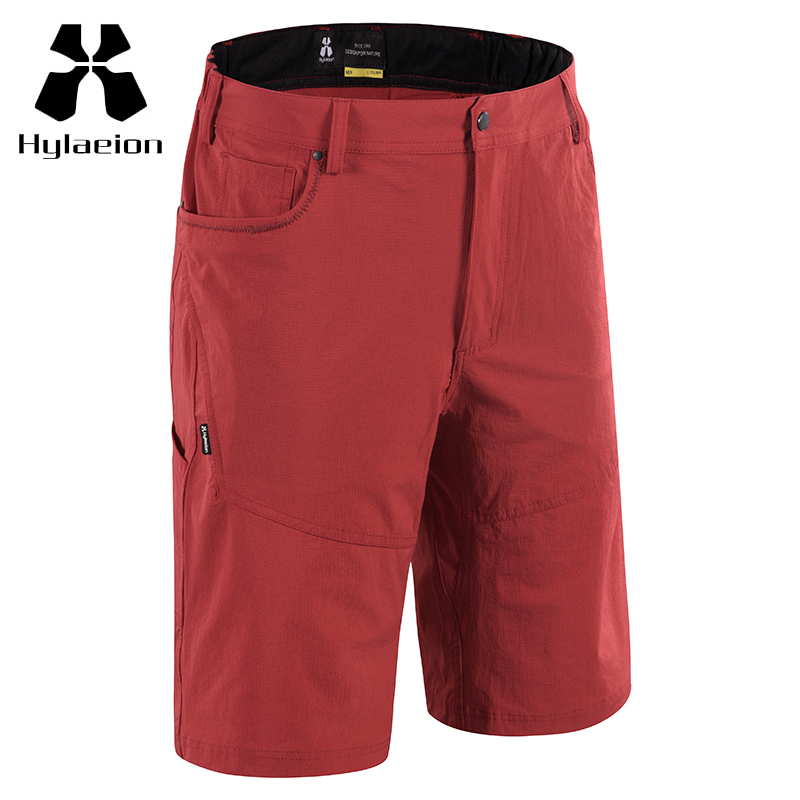 hylaeion热带雨林男式速干中裤透气运动五分裤凉快快干裤速干中裤