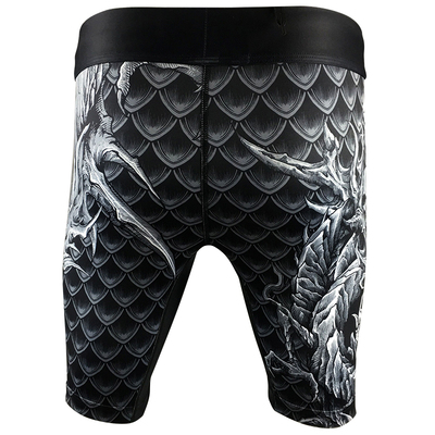 尚武格斗短裤男龙之守护者紧身裤mma防磨短裤速干高弹柔术短裤
