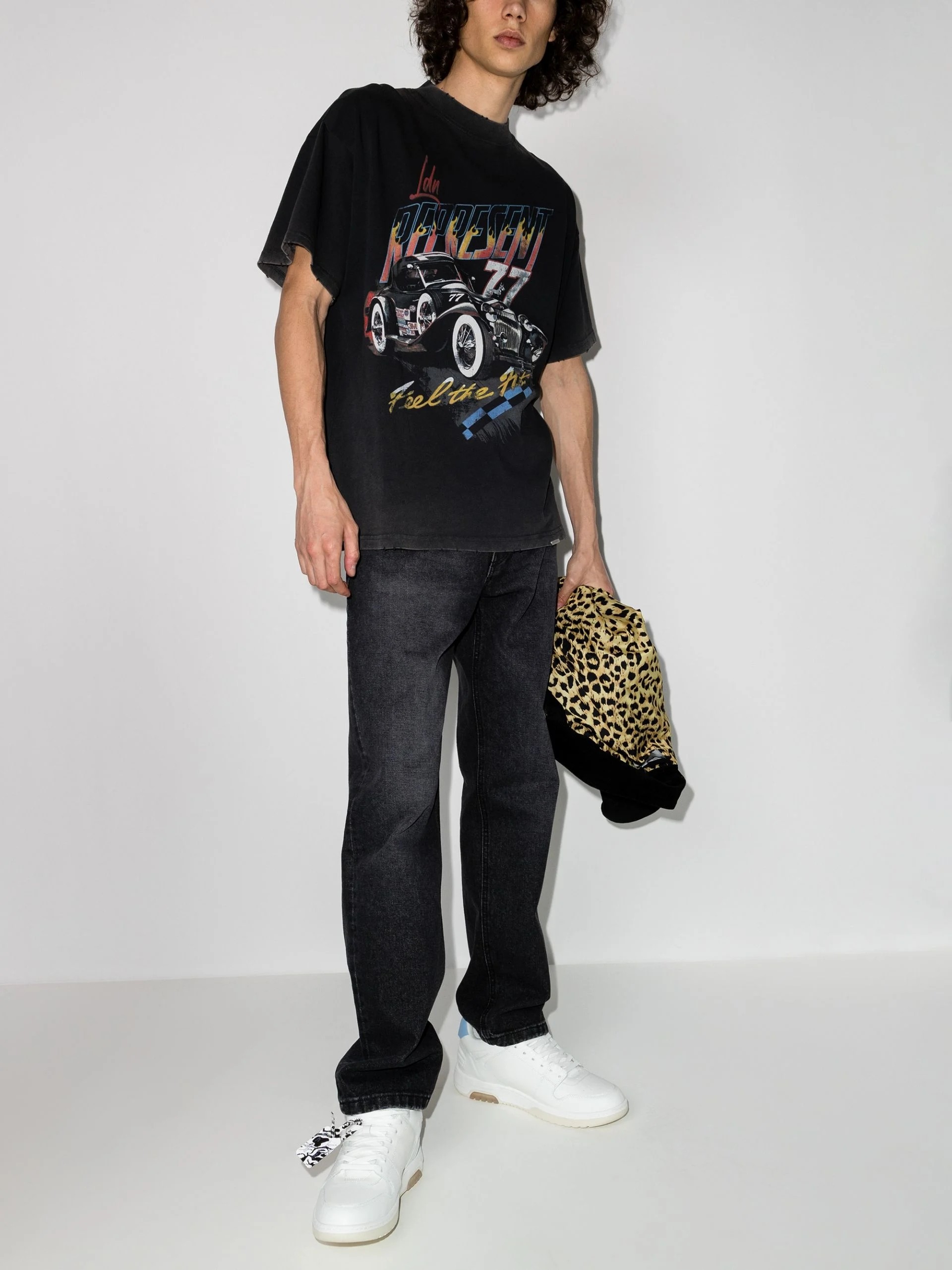 潮物woorepresentfeeltheheattee高街t恤