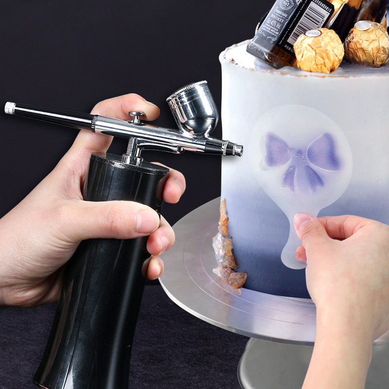 便携式usb色素喷枪翻糖蛋糕奶油裱花糖霜饼干其它烘焙器具