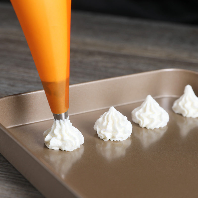 14寸硅胶裱花袋挤花袋防渗油蛋糕曲奇挤奶油袋可反复使用烘焙工具