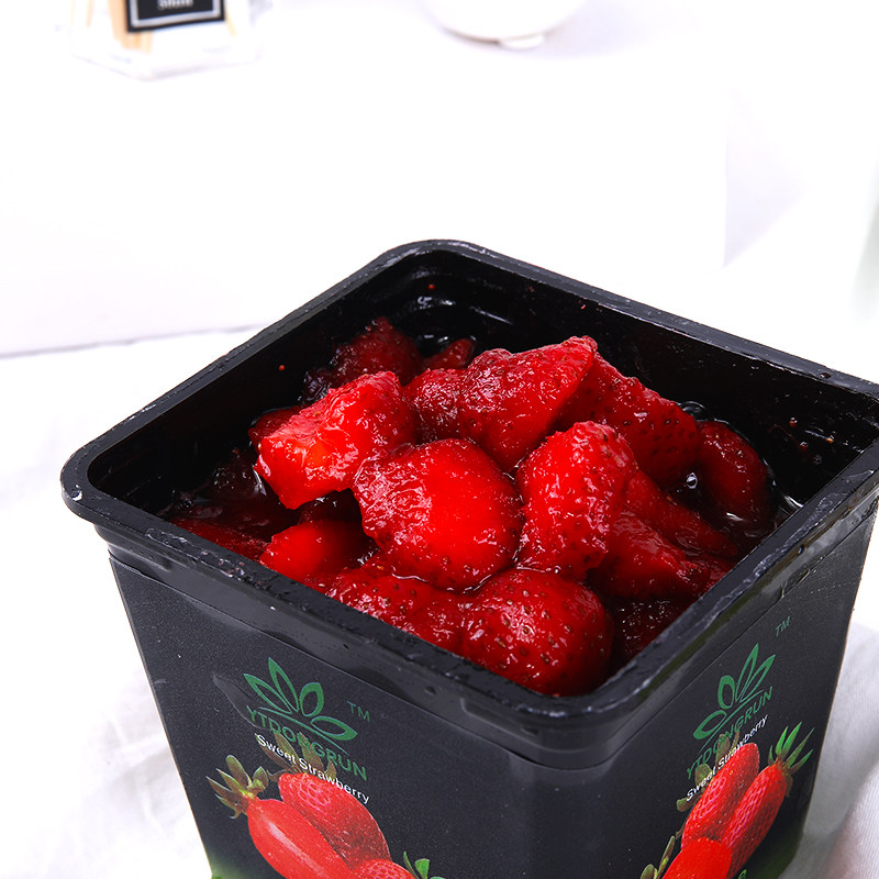 黑盒俄罗斯冰冻草莓网红好吃的微商食品包邮速冻冷冻水果冰琪琳