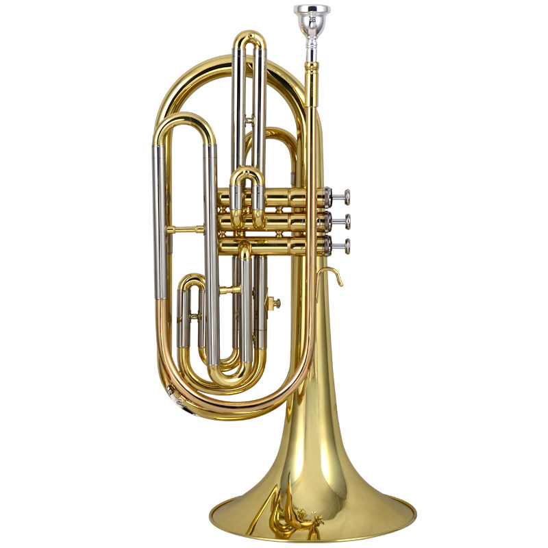 长号津宝jbms090行进立键军乐队行军三键预售长号