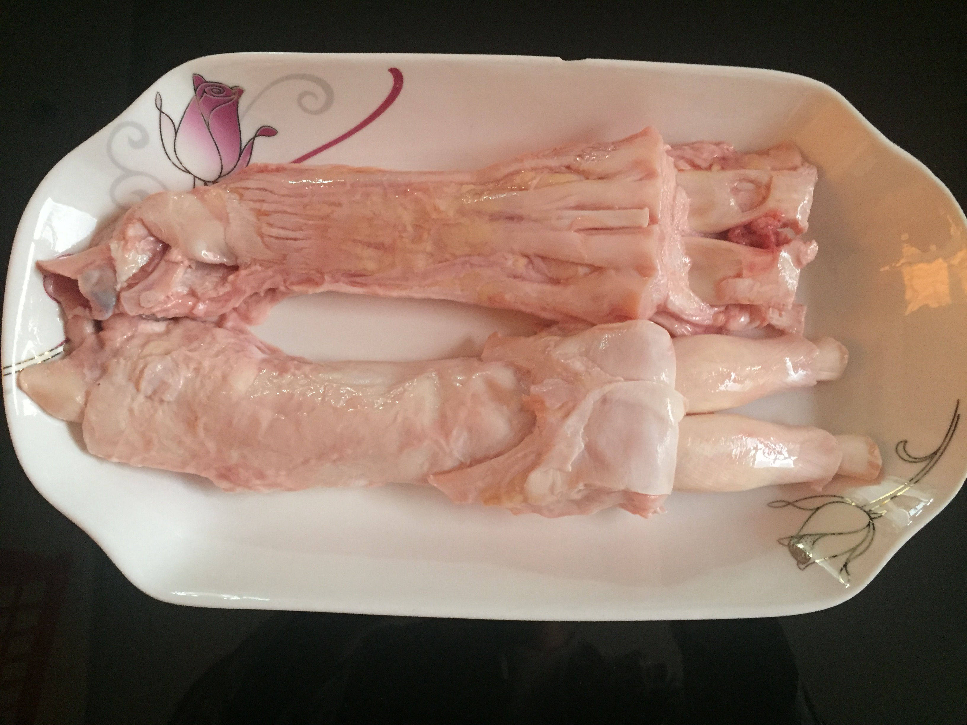 新西兰进口牛肉牛蹄筋新鲜冷冻牛筋生鲜烧烤食材生牛蹄筋1000g