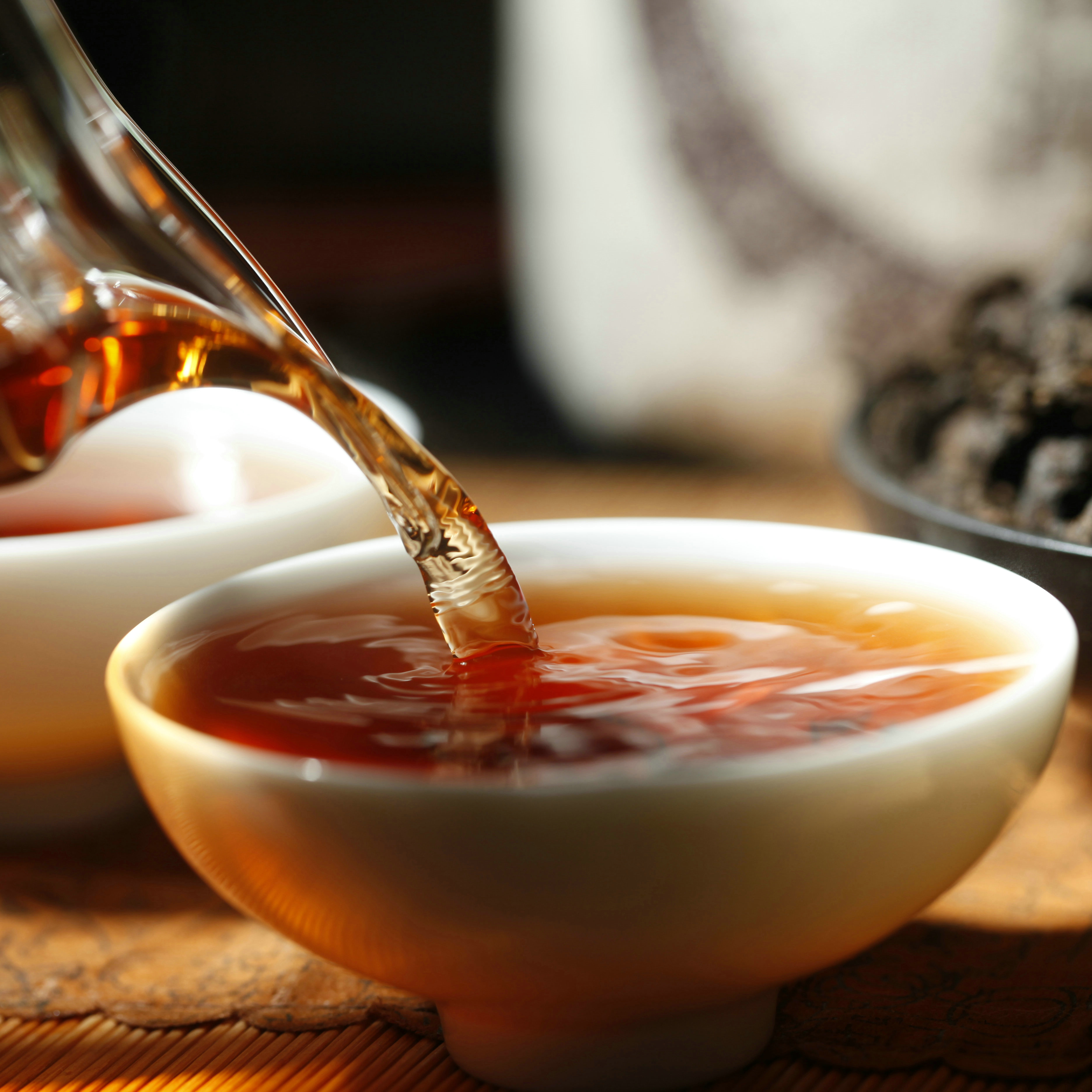 云南普洱茶茶化石 糯米香普洱熟茶老班章古树碎银子散茶1000g茶叶