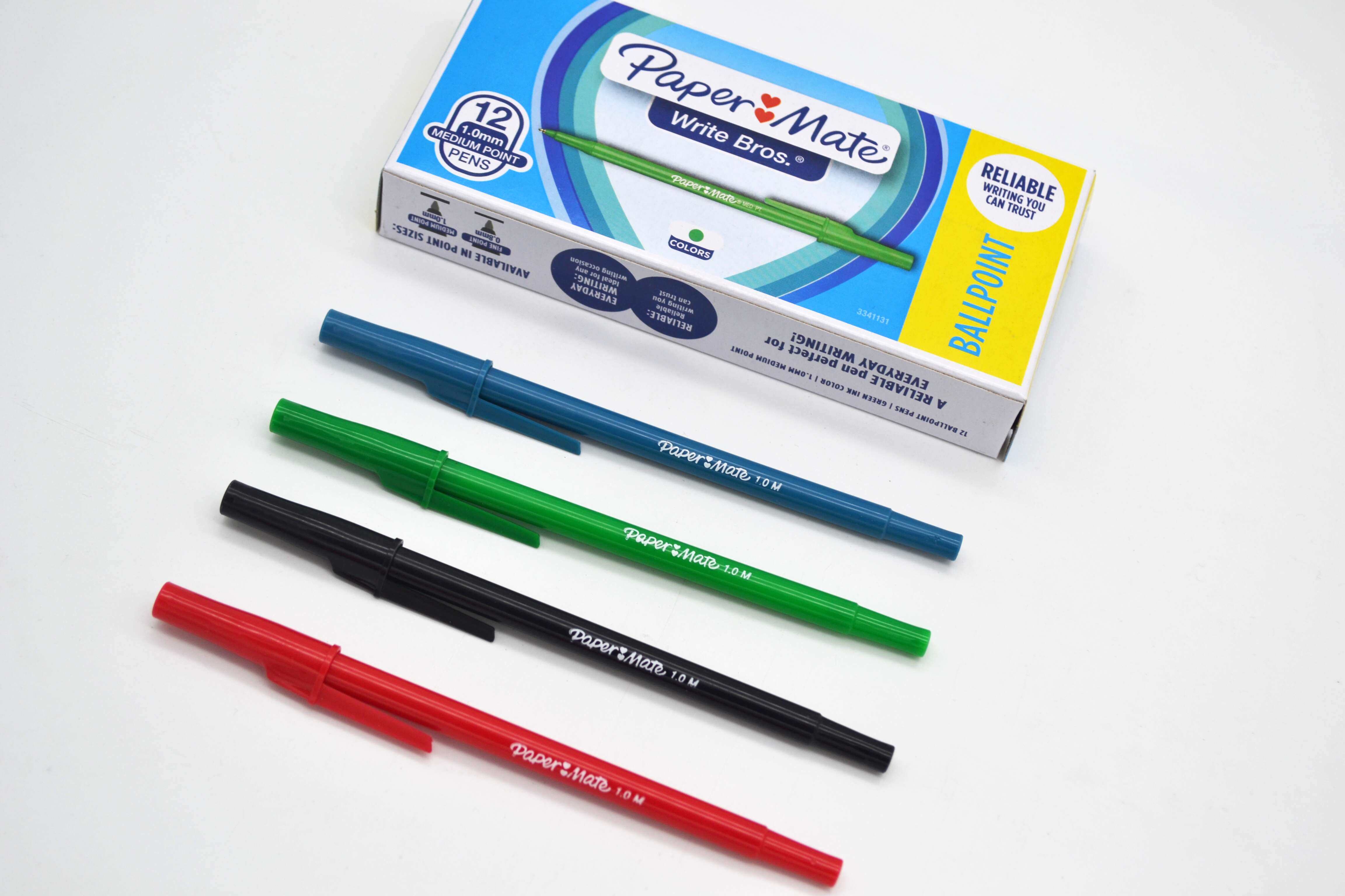 美国三福百美papermate无尘记录圆珠笔penbeat敲笔变速圆珠笔