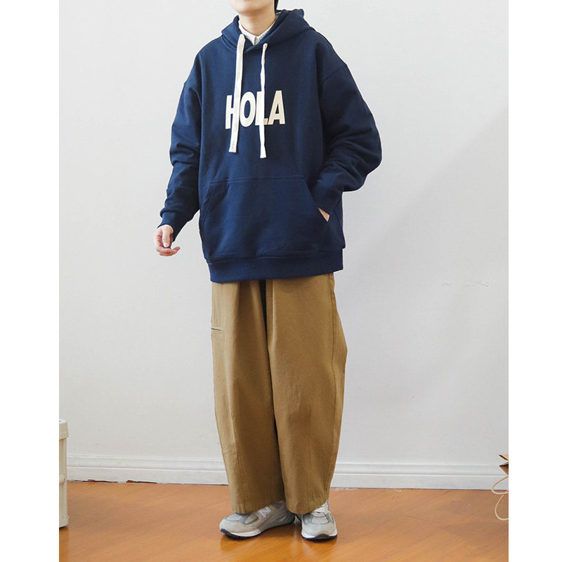 秋季日系cityboy宽松500g重磅连帽卫衣男女字母卫衣