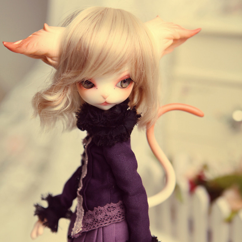 完售展示dollzone凯蒂6分小猫全套裸娃dz官方bjd娃娃