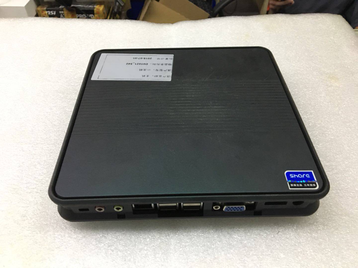 1037u迷你工控主机小电脑家用办公客厅dc12v/vga/hdmi/usb*4