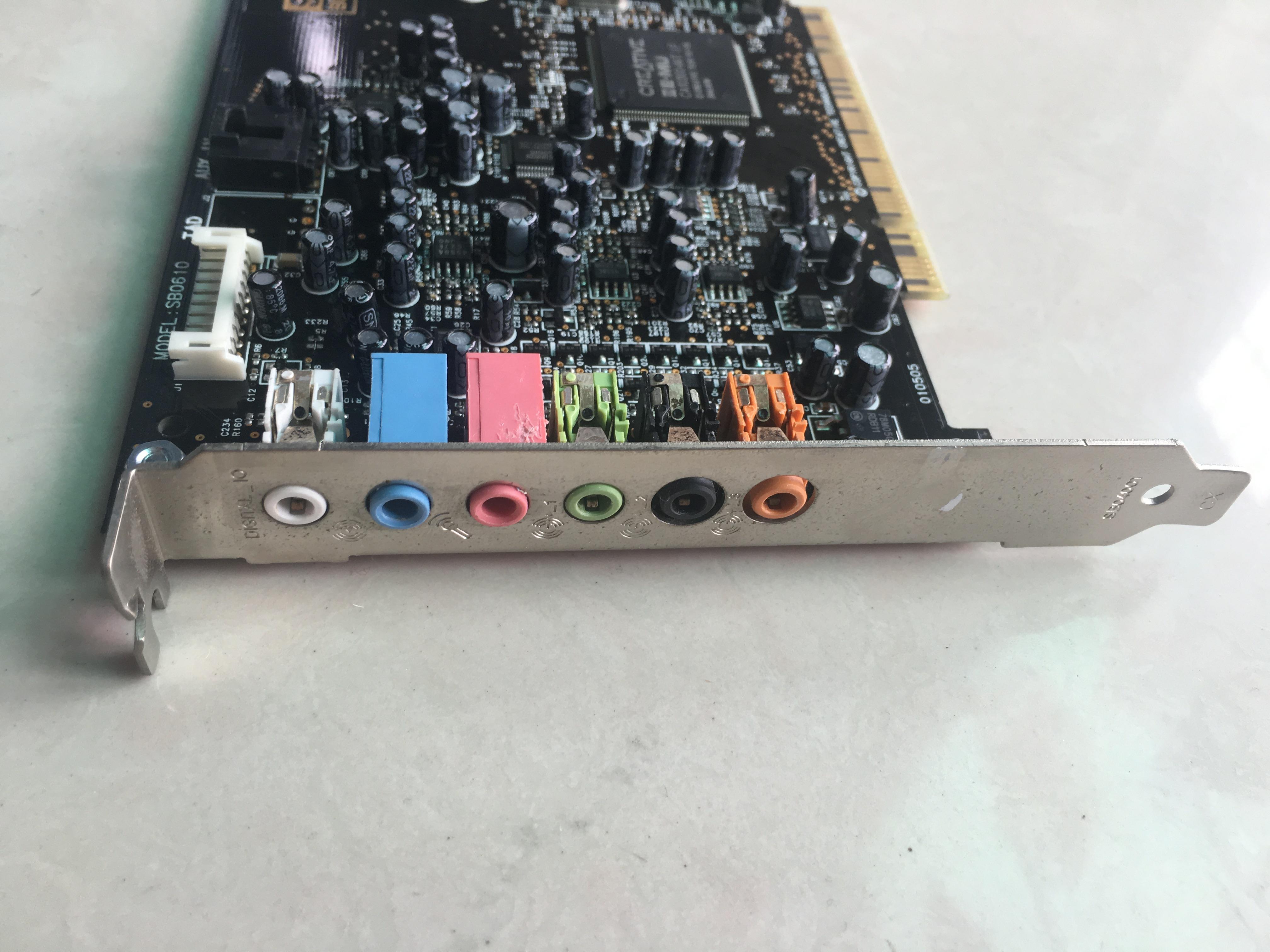 原装拆机创新7.1声卡audigy4valuesb0610网络其它电脑周边