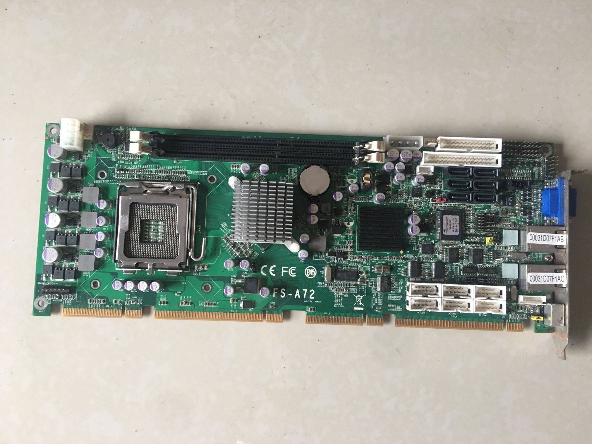 主板台湾工控机设备fsa72肯懋工控全长cpuq45其它电脑周边