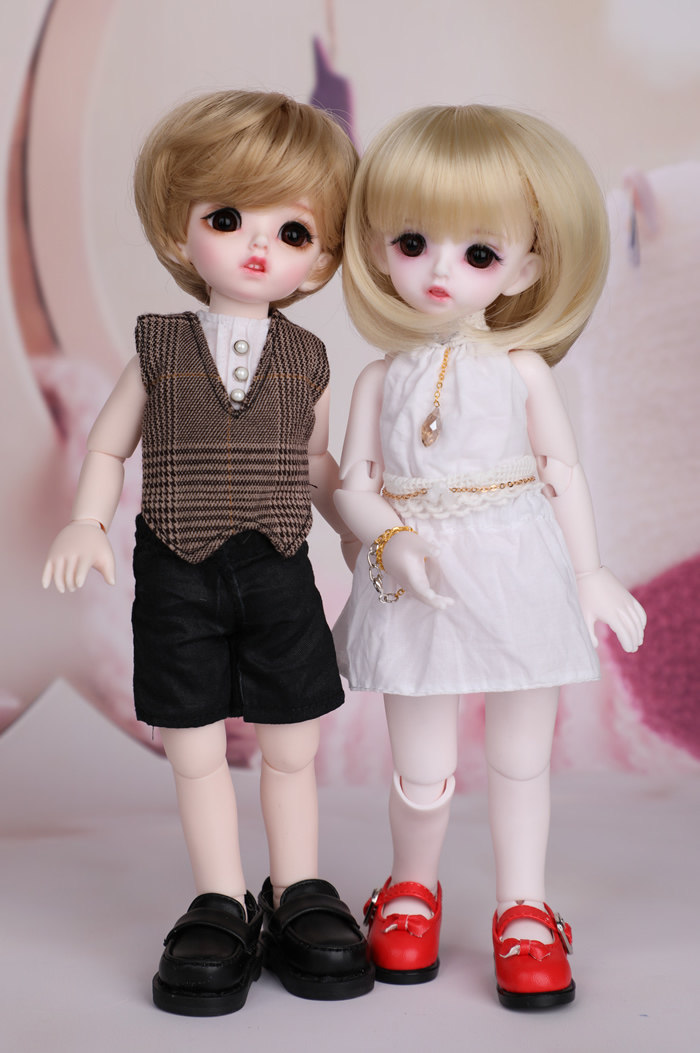 bjd娃衣夹心饼干套装男装三件件套定做尺寸bjd娃娃