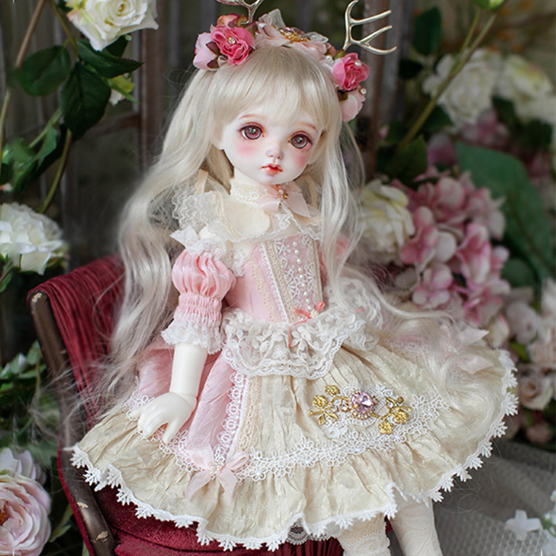 娃娃bjdsd4女娃miu蔷薇少女巨婴关节可动bjd