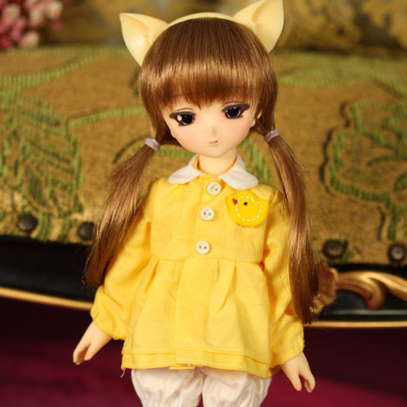 娃娃bjdsdchibitsubaki6女娃二次元卡通关节玩偶bjd