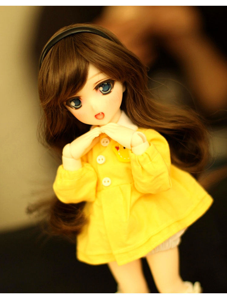 娃娃bjdsd6分男女chibimoerentsubaki卡通bjd娃娃